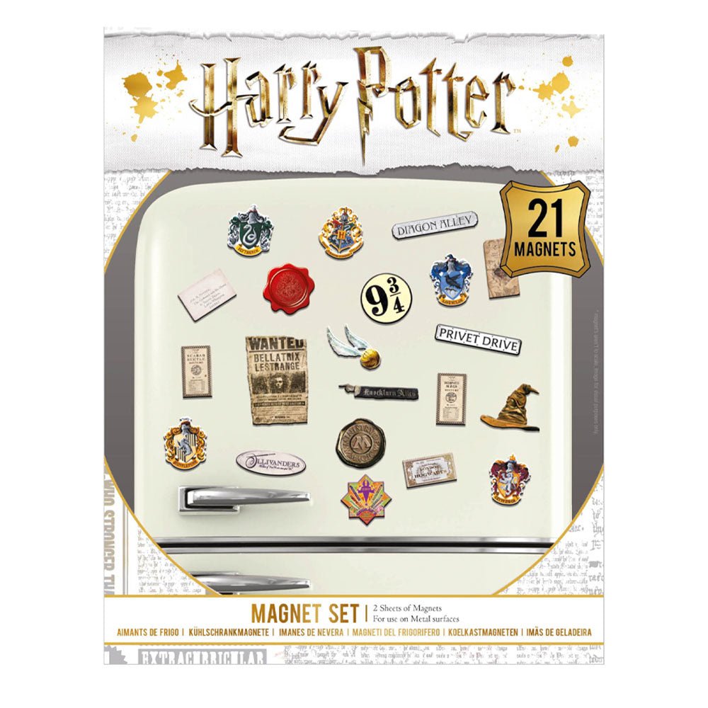 HARRY POTTER ハリーポッター (2027年 ドラマ放送決定 ) - Wizardry21個セット / マグネット - PGS